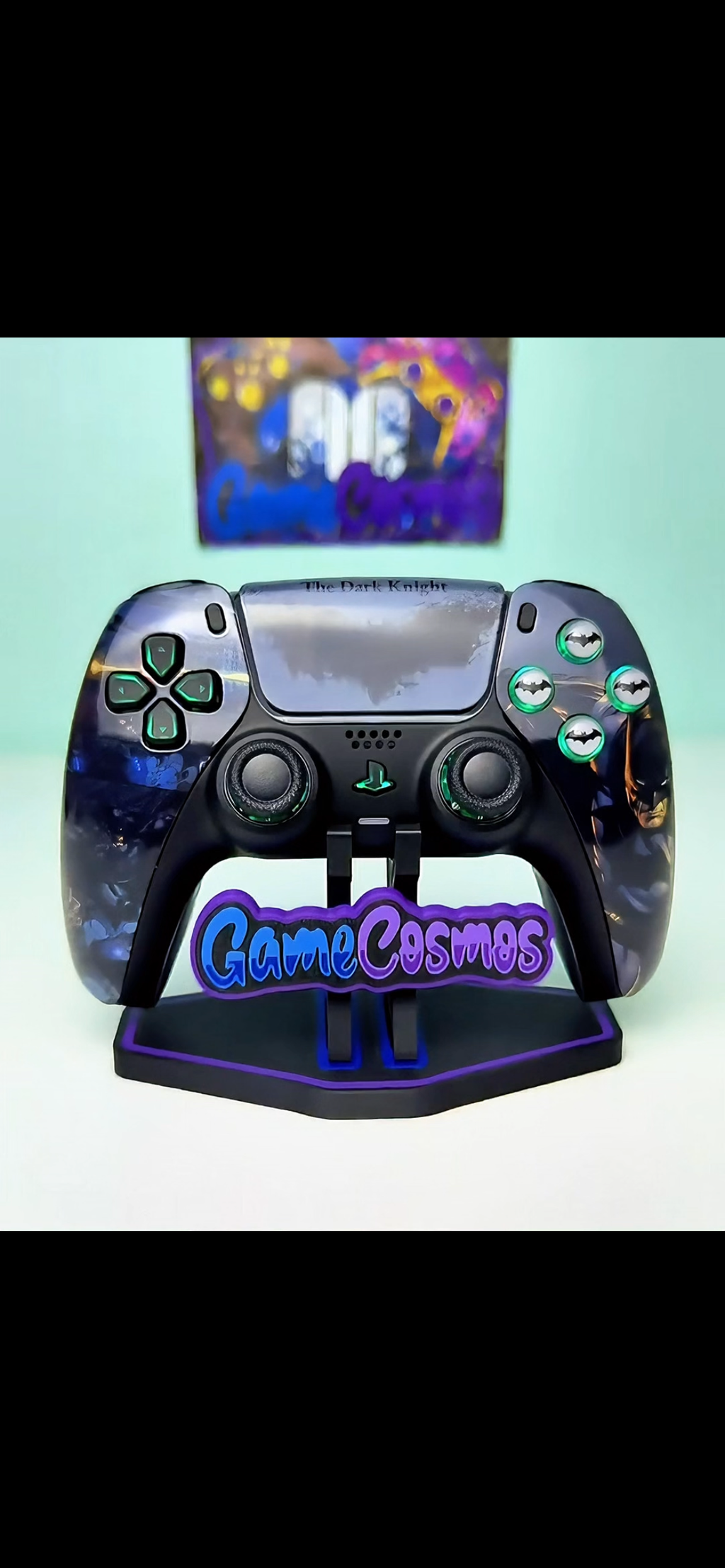 Batman Custom Gaming Controller for PS5 & PC – High-Definition Design