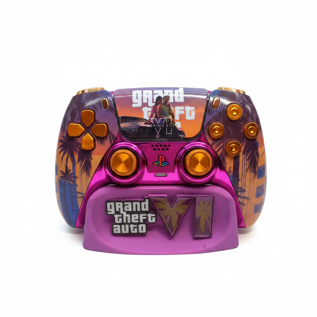 Limited Edition GTA VI Custom Controller for PS5 & PC