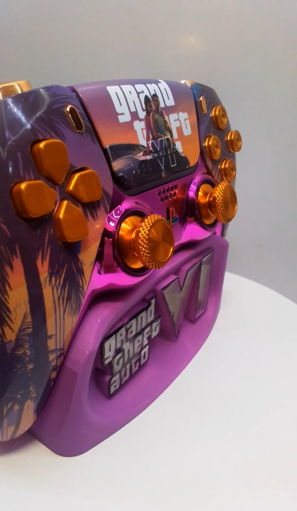 Limited Edition GTA VI Custom Controller for PS5 & PC