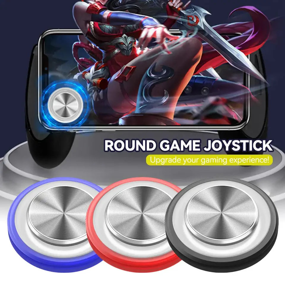 Round Analog Joystick for Mobile Gaming – Free Fire, eFootball, FC Mobile, PUBG & Call of Duty