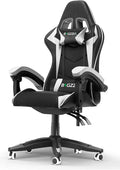 Bigzzia Ergonomic Gaming Chair with Adjustable Headrest and Lumbar Support