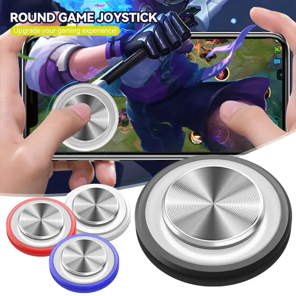 Round Analog Joystick for Mobile Gaming – Free Fire, eFootball, FC Mobile, PUBG & Call of Duty