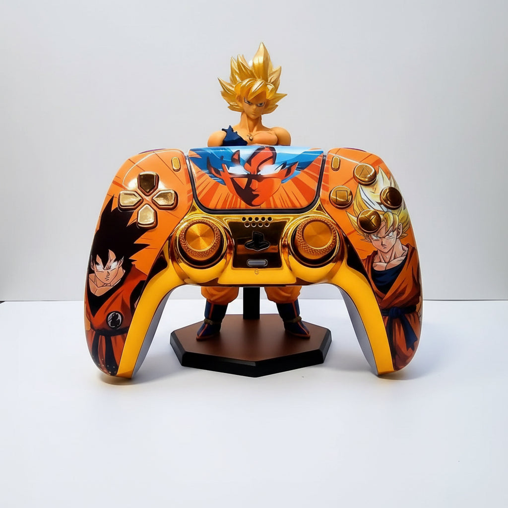 The Dragon Ball Z Premium Custom Controller for PS5 and PC