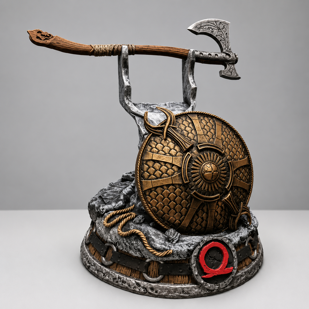 God of War Controller Stand – PC, PS5