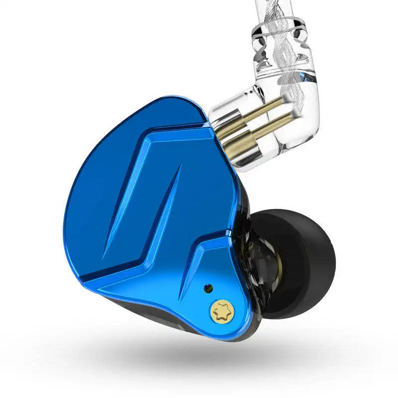 KZ ZSN Pro X In-Ear Monitors — 1BA+1DD Hybrid Drivers, Metal Shell