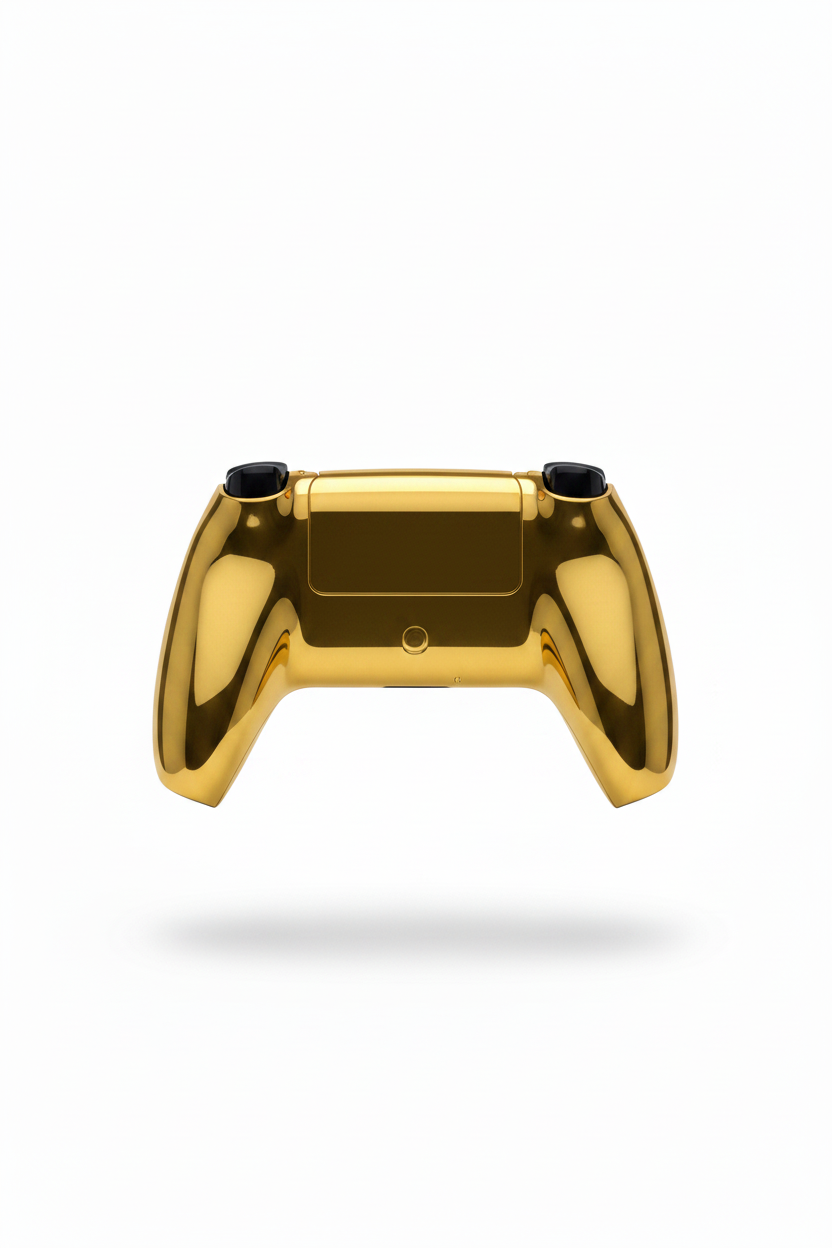 Premium Gold Custom Controller for PS5 & PC