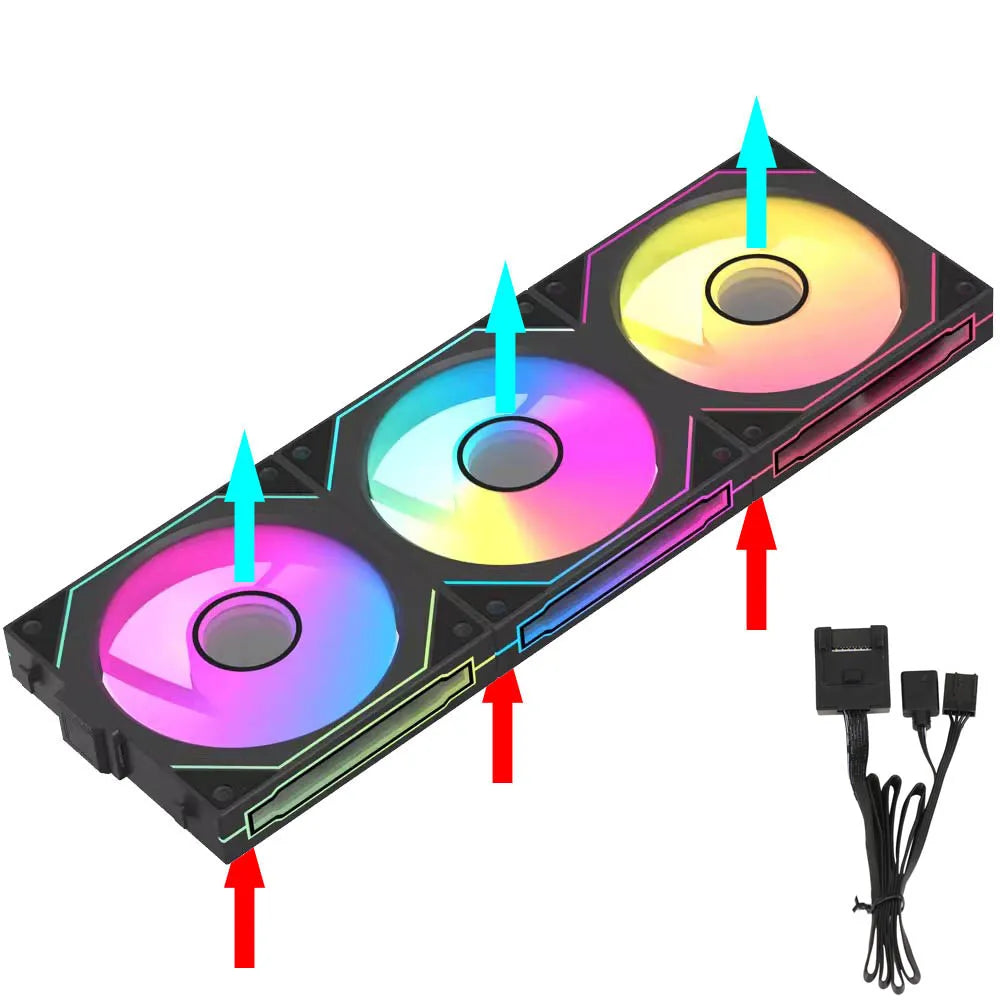 JUMPEAK MX120 ARGB Modular PC Cooling Fan