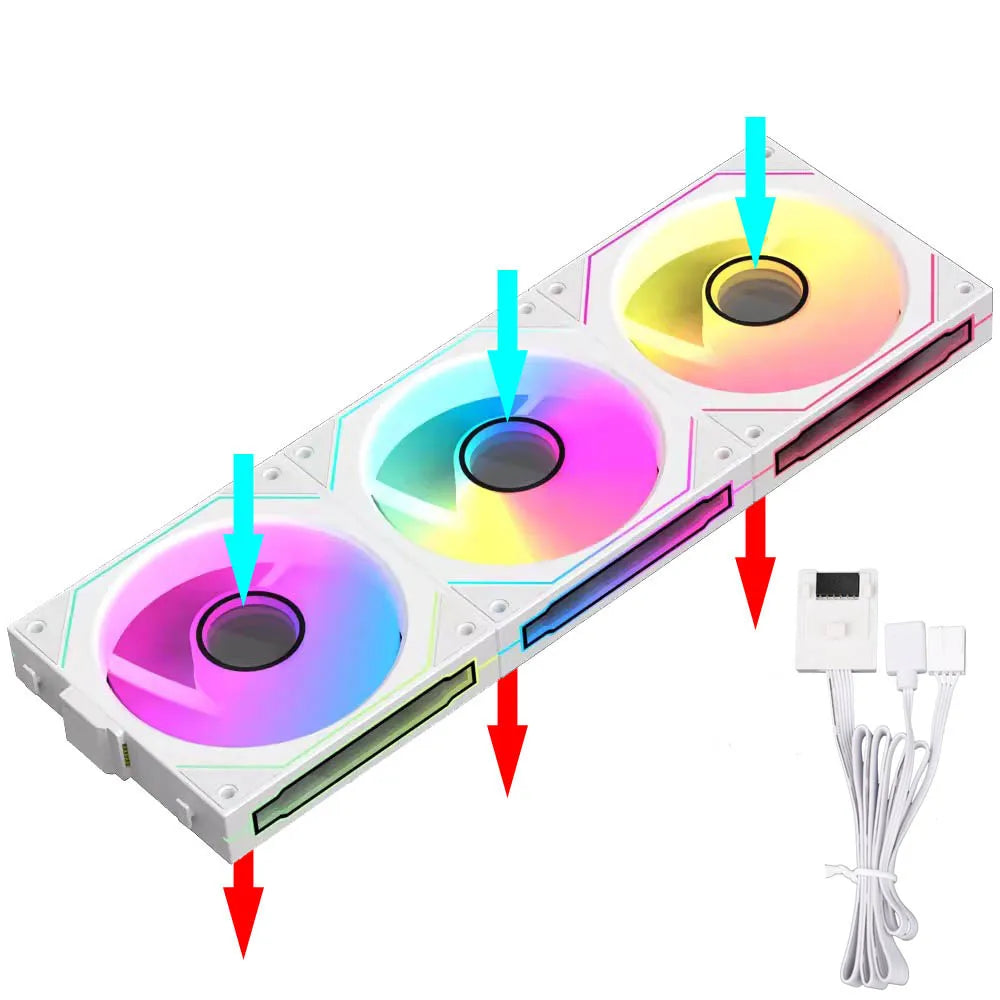 JUMPEAK MX120 ARGB Modular PC Cooling Fan