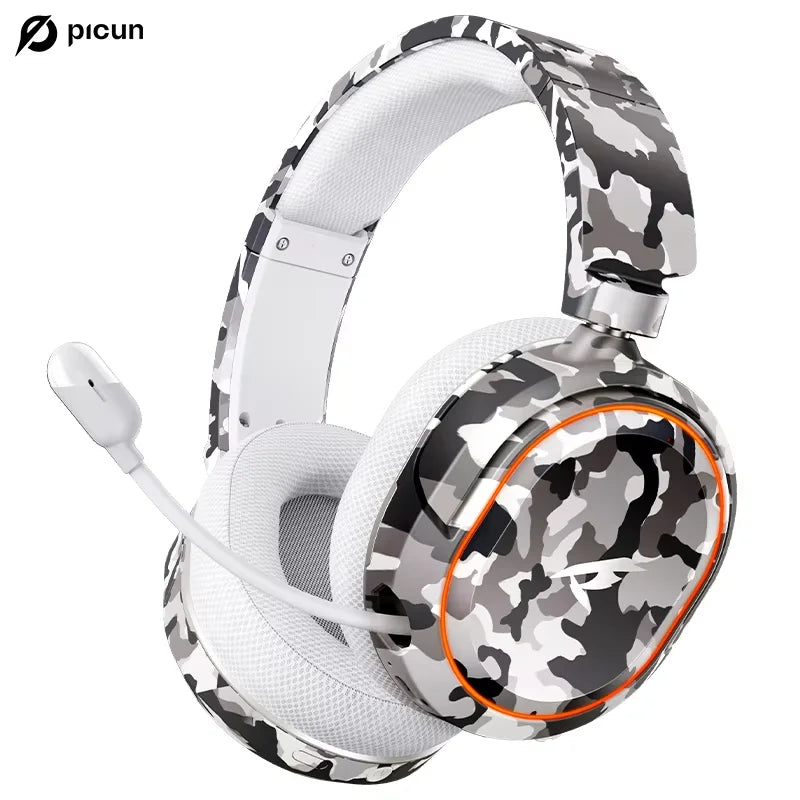 Picun G2 Wireless Gaming Headset — 2.4GHz & Bluetooth 5.3, 7.1 Surround, 100H Battery