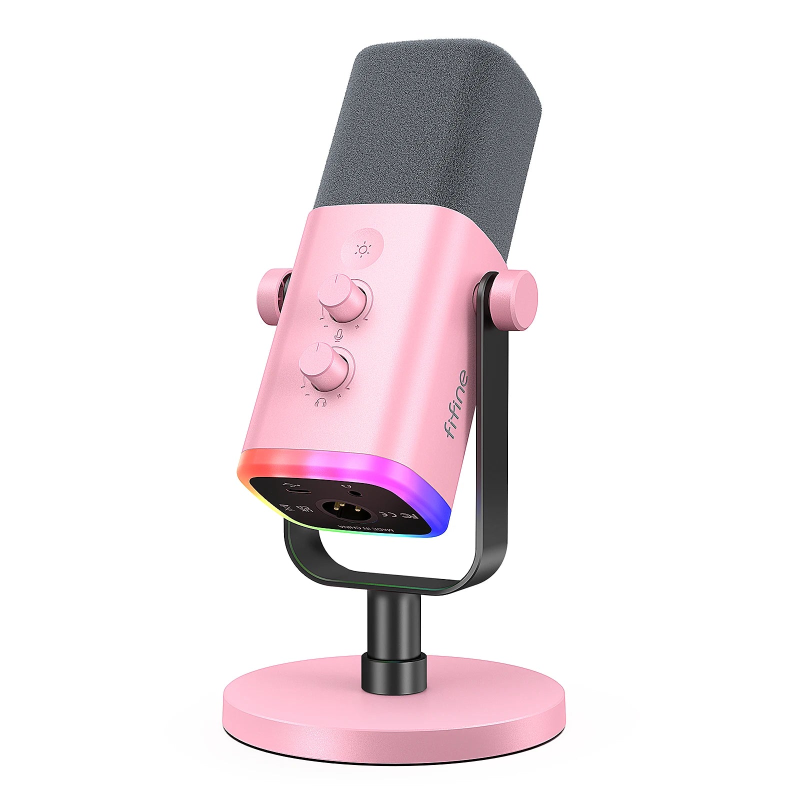 FIFINE AM8 USB/XLR RGB Gaming Microphone
