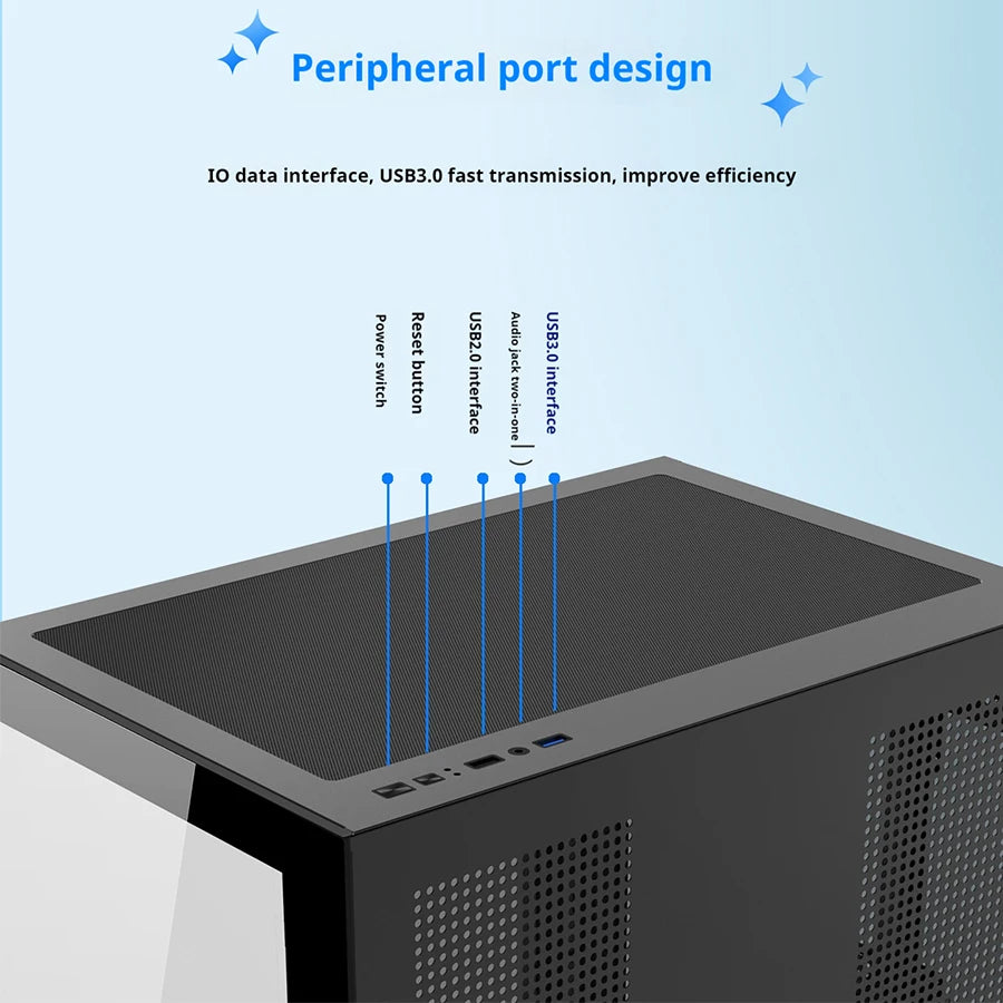 Power Train Dreamland PRO ATX Gaming PC Case