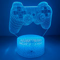3D Gaming Controller LED Night Light