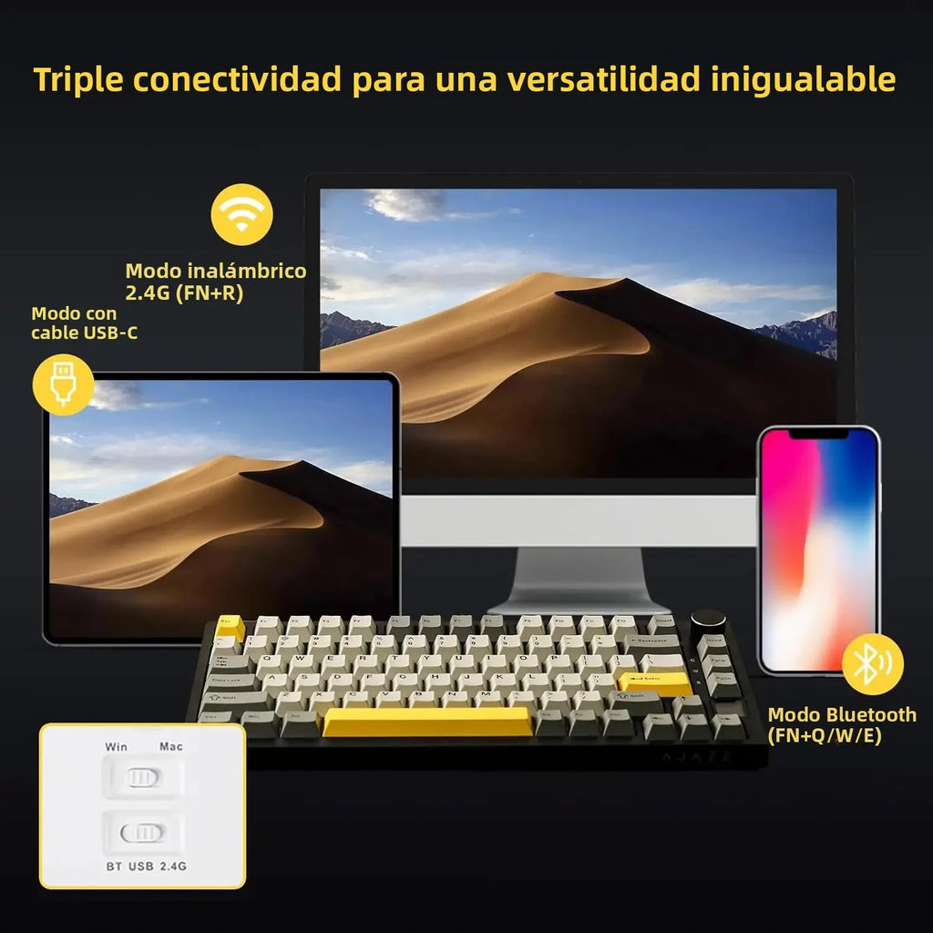 AJAZZ AK820 PRO Wireless Mechanical Keyboard
