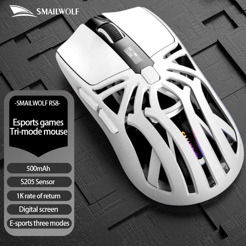 SMAILWOLF RS8 Wireless Gaming Mouse 10000DPI