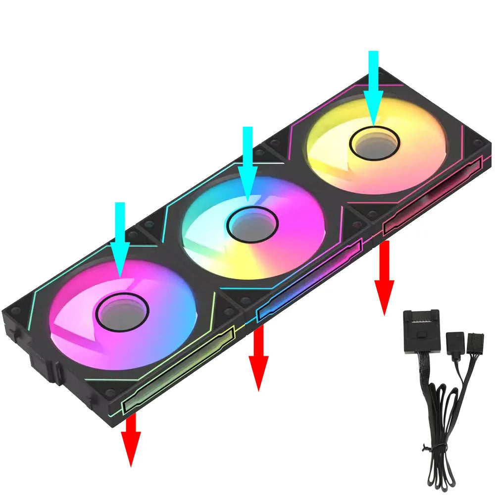 JUMPEAK MX120 ARGB Modular PC Cooling Fan