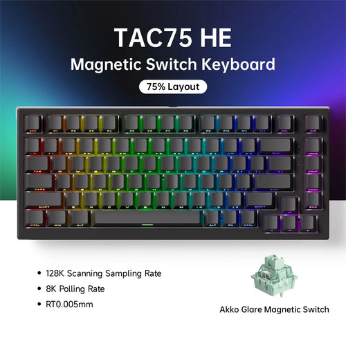Akko TAC75 HE Magnetic Gaming Keyboard