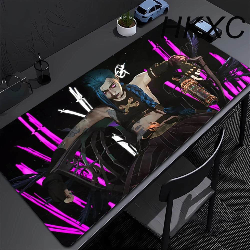 League of Legends Jinx Desk Mat