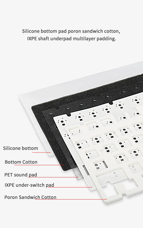AJAZZ AK820 PRO Tri-Mode Mechanical Keyboard