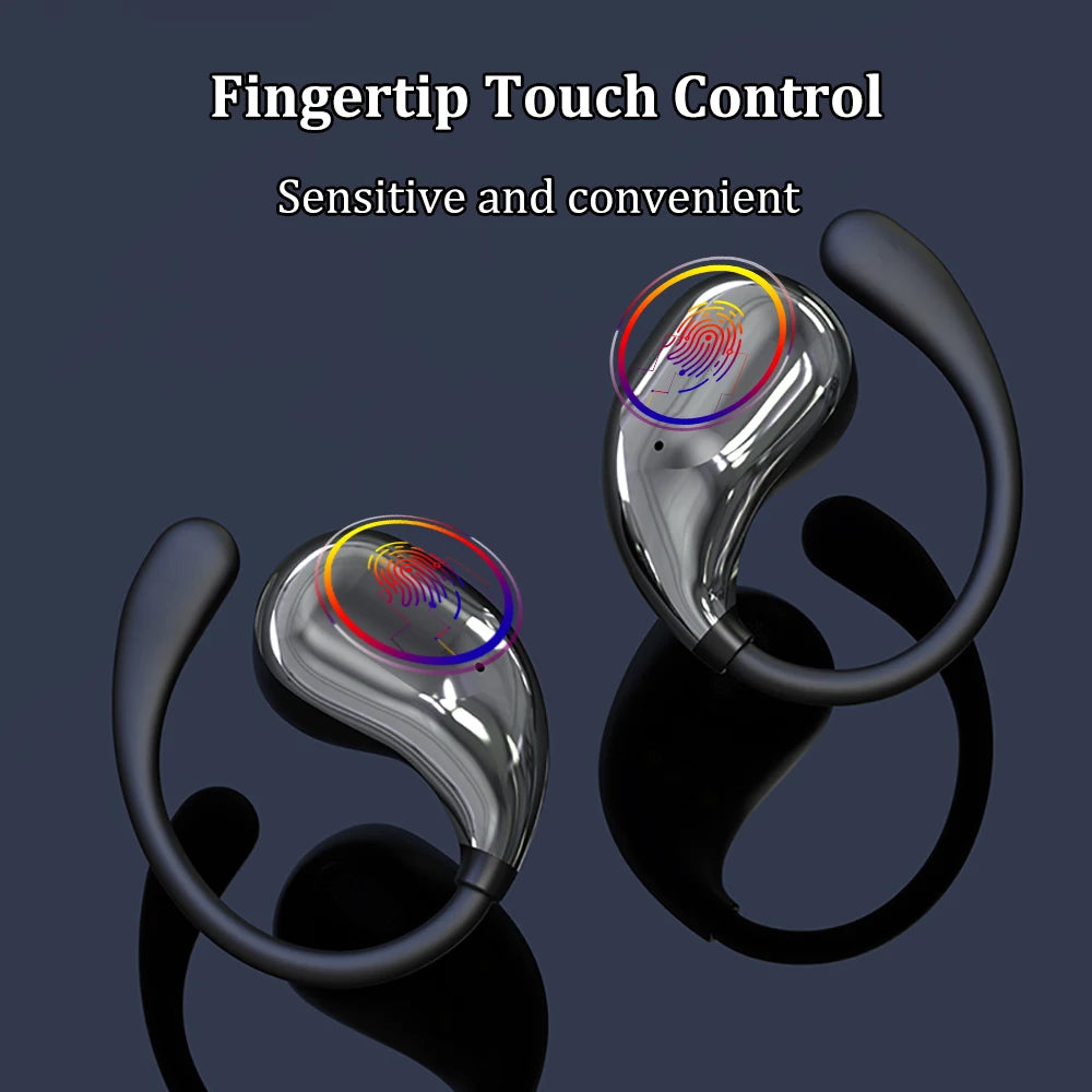 Bluetooth 5.4 TWS Ear Hook Wireless Earbuds