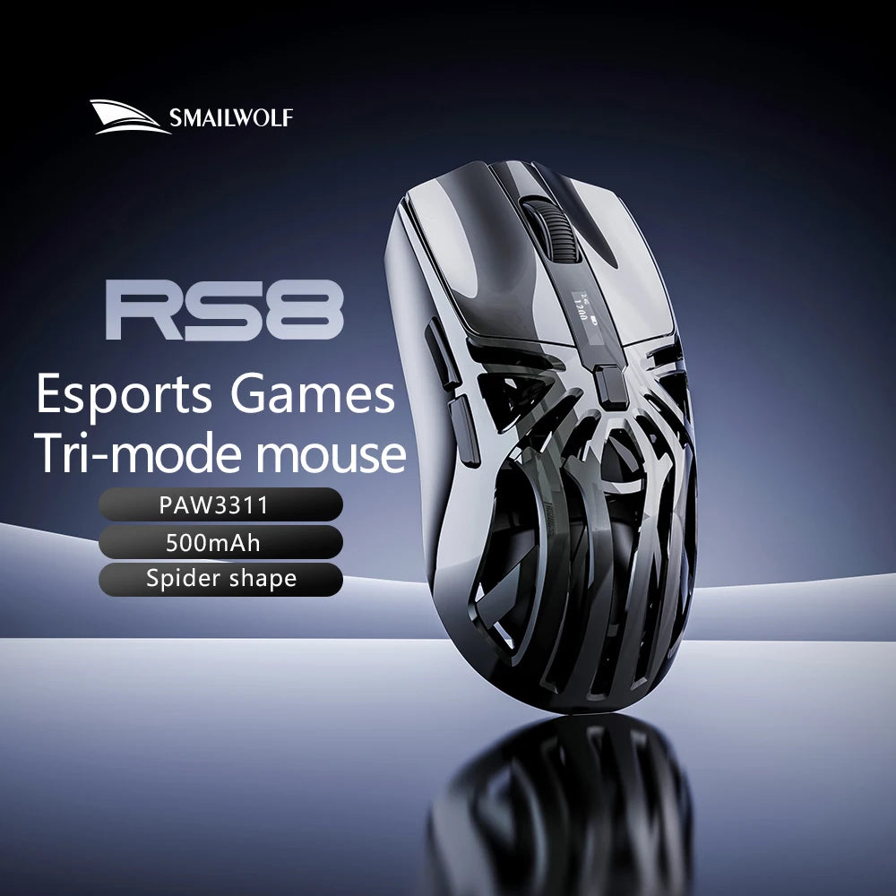 SMAILWOLF RS8 Wireless Gaming Mouse 10000DPI