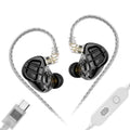 KZ ZAR In-Ear Monitors — 1DD + 7BA Hybrid, HiFi Audiophile