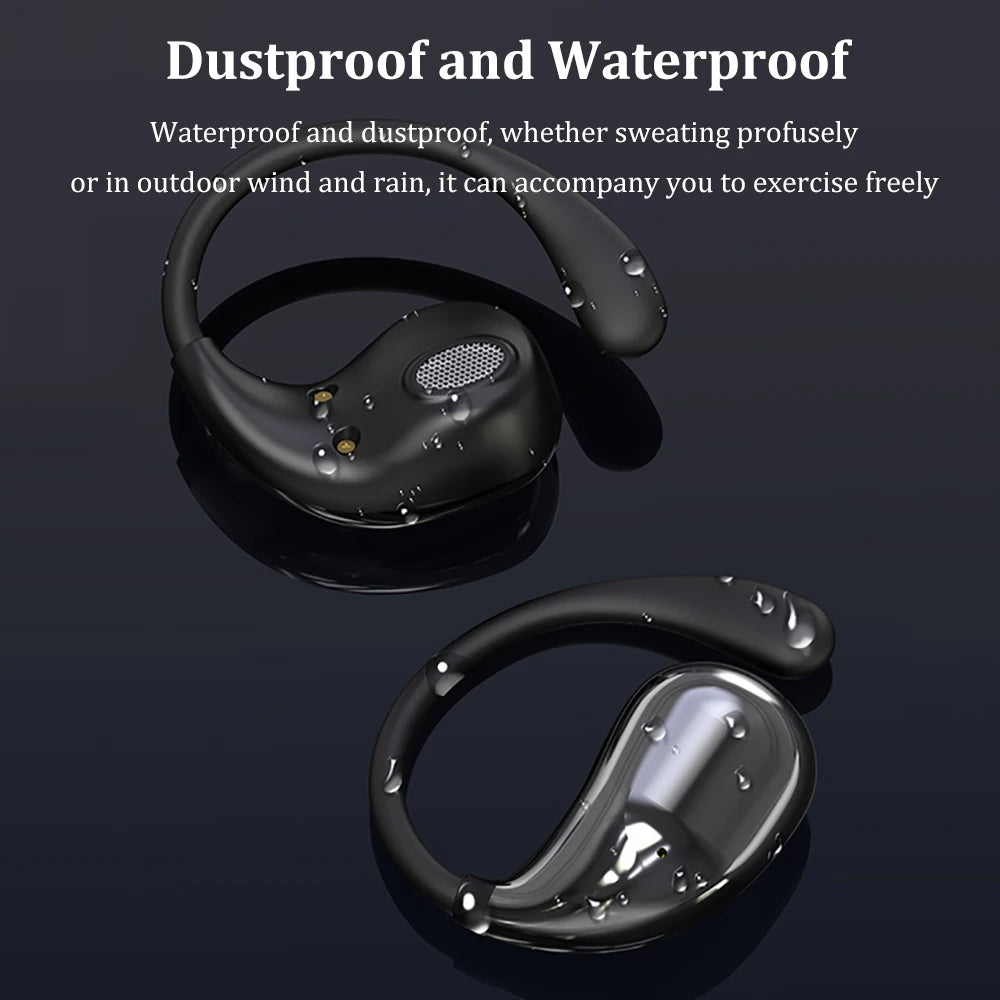 Bluetooth 5.4 TWS Ear Hook Wireless Earbuds