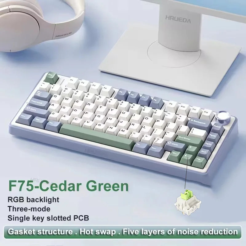 AULA F75 Wireless Mechanical Gaming Keyboard