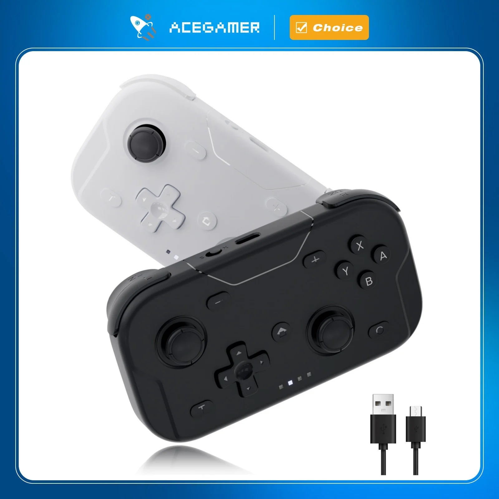AceGamer Pocket Hall Effect Wireless Controller