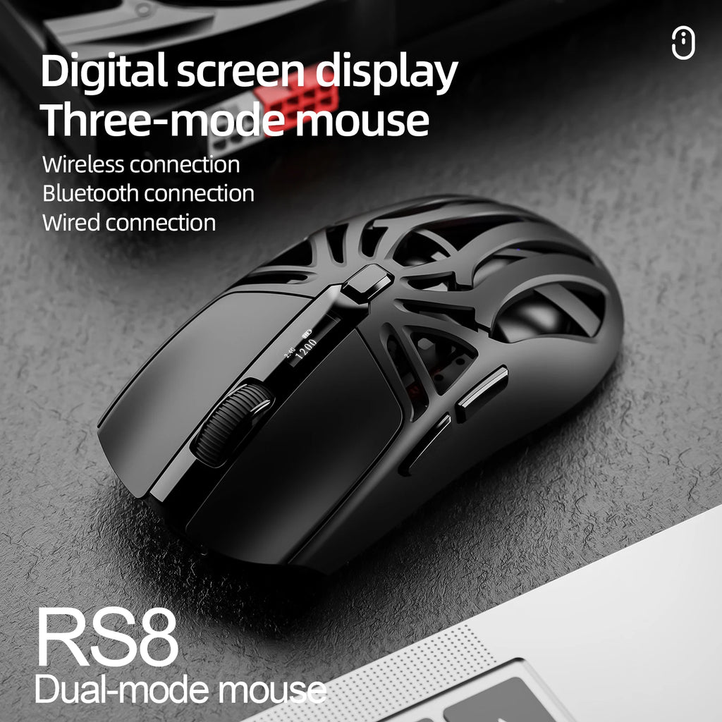 SMAILWOLF RS8 Wireless Gaming Mouse 10000DPI