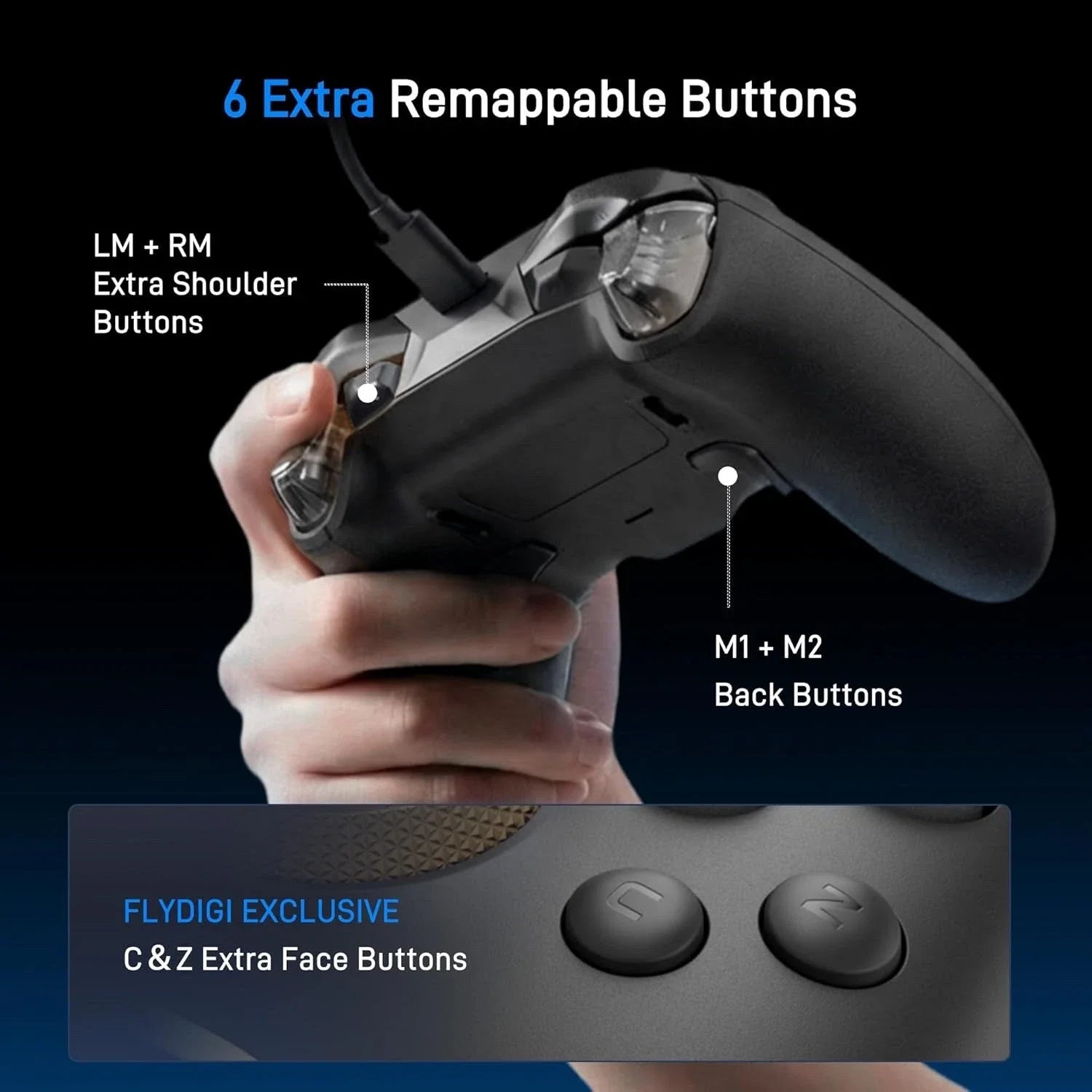 FLYDIGI VADER 5S RGB Gaming Controller