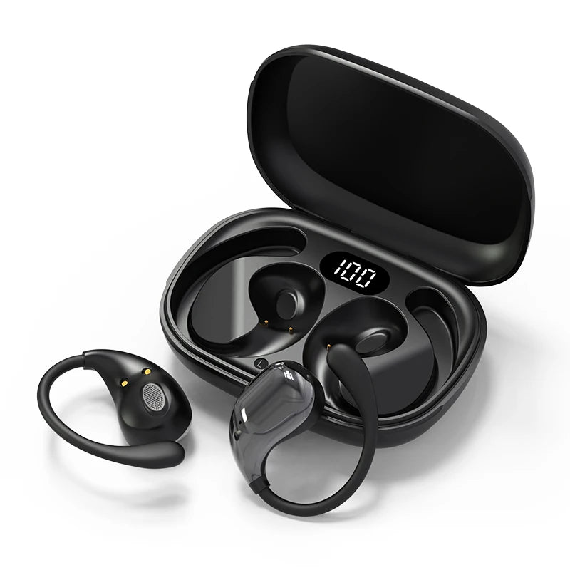 Bluetooth 5.4 TWS Ear Hook Wireless Earbuds