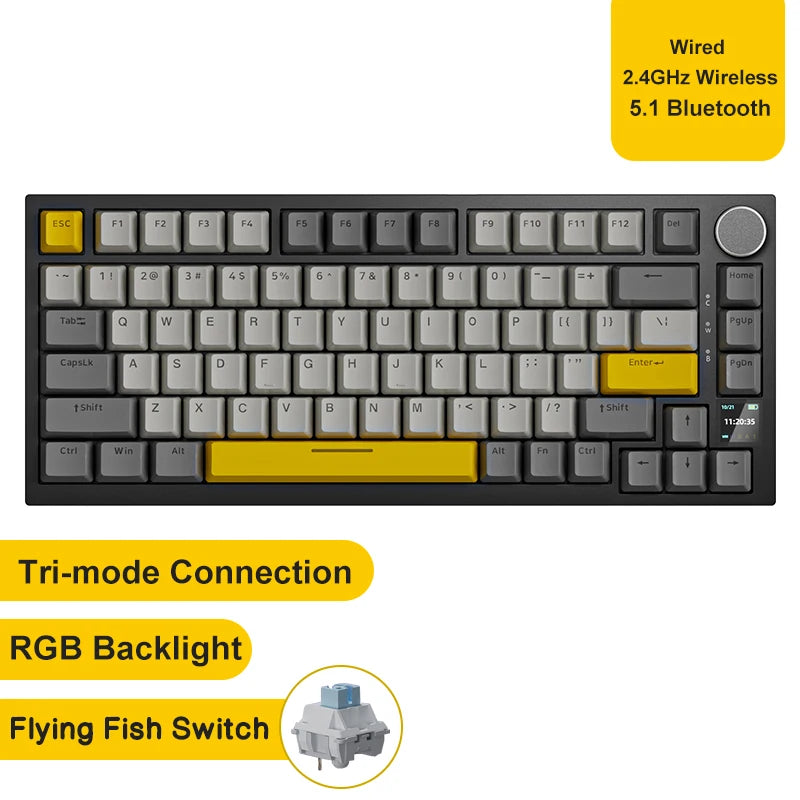 AJAZZ AK820 PRO Wireless Mechanical Keyboard
