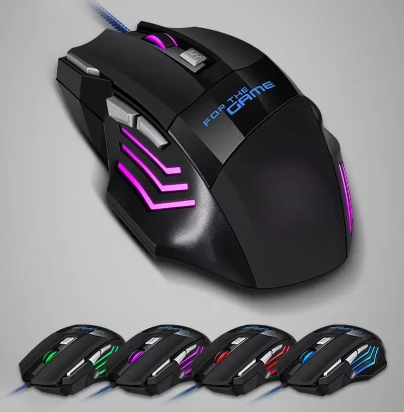 RGB Wired Gaming Mouse 2400DPI