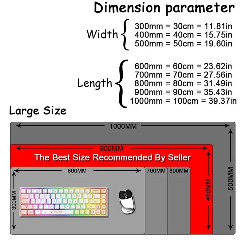 Sakura XXL Gaming Mouse Pad