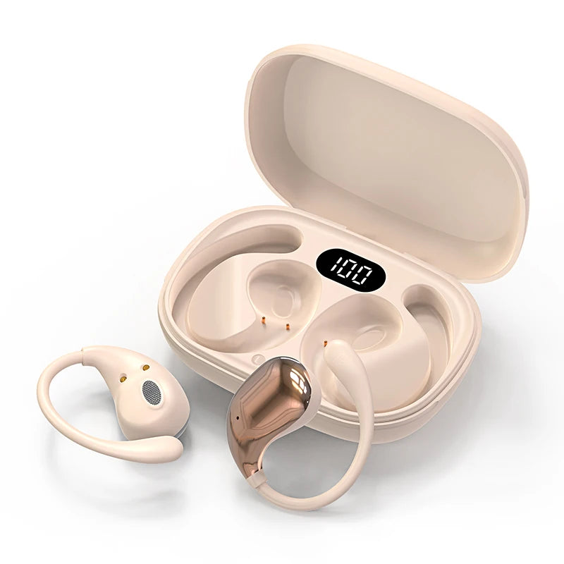 Bluetooth 5.4 TWS Ear Hook Wireless Earbuds