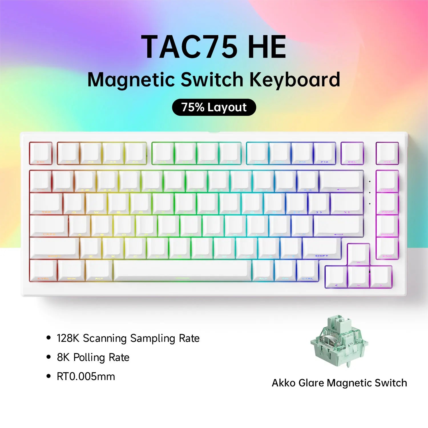 Akko TAC75 HE Magnetic Gaming Keyboard