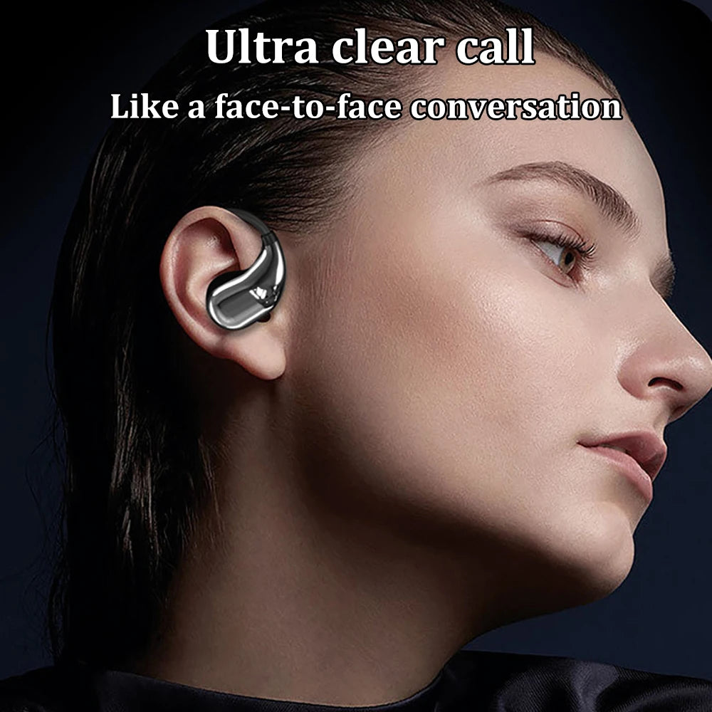 Bluetooth 5.4 TWS Ear Hook Wireless Earbuds