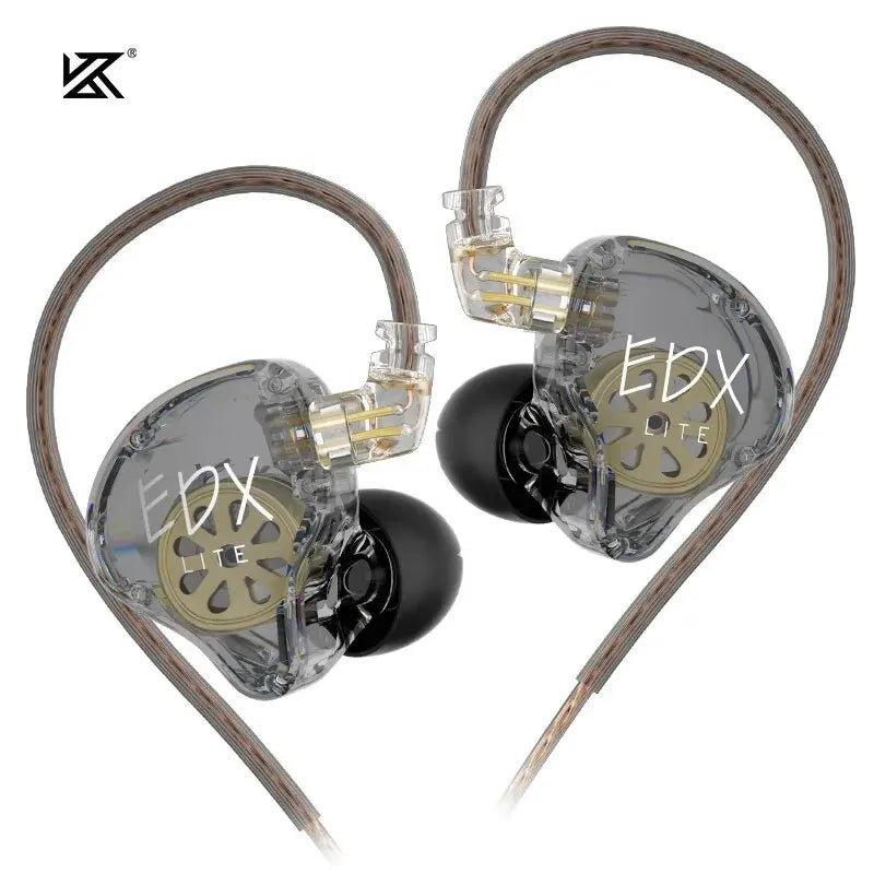 KZ EDX Lite In-Ear Monitors — Dynamic Driver, Budget HiFi