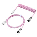 Coiled USB-C Gaming Keyboard Cable