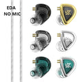 KZ EDA Earphones Bass/Balanced/Hi-Res Earbuds In Ear Monitor Headphones Sport Noise Cancelling HIFI Headset KZ EDXPRO EDC EDS