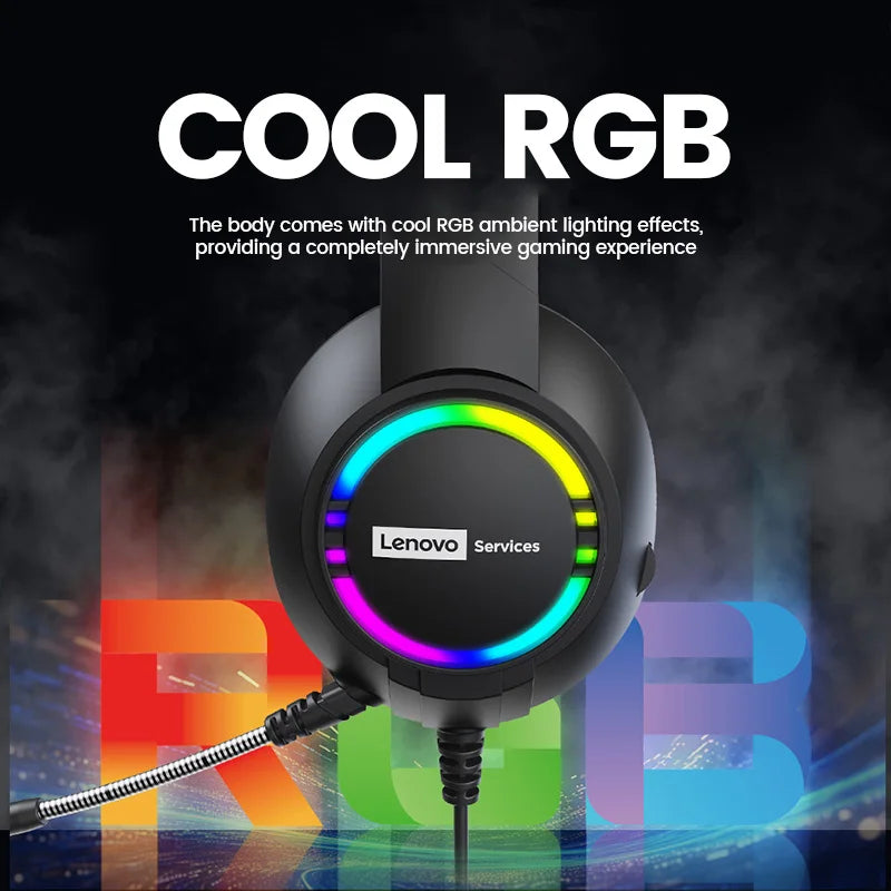 Lenovo E08 RGB Gaming Headset 7.1 Surround