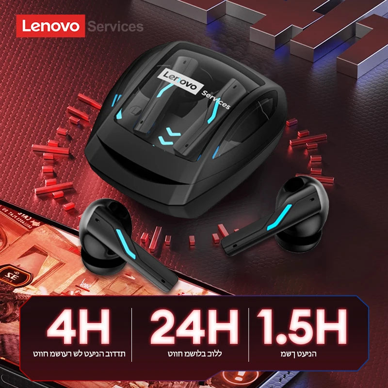 Lenovo GT100 Wireless Gaming Earbuds Bluetooth 6.0