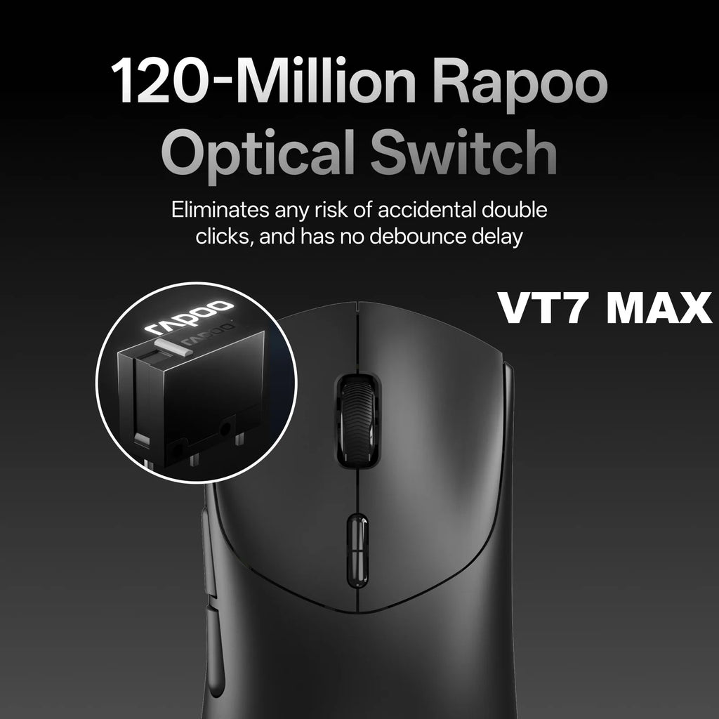 Rapoo VT7 MAX Gaming Mouse 8K 750H Battery