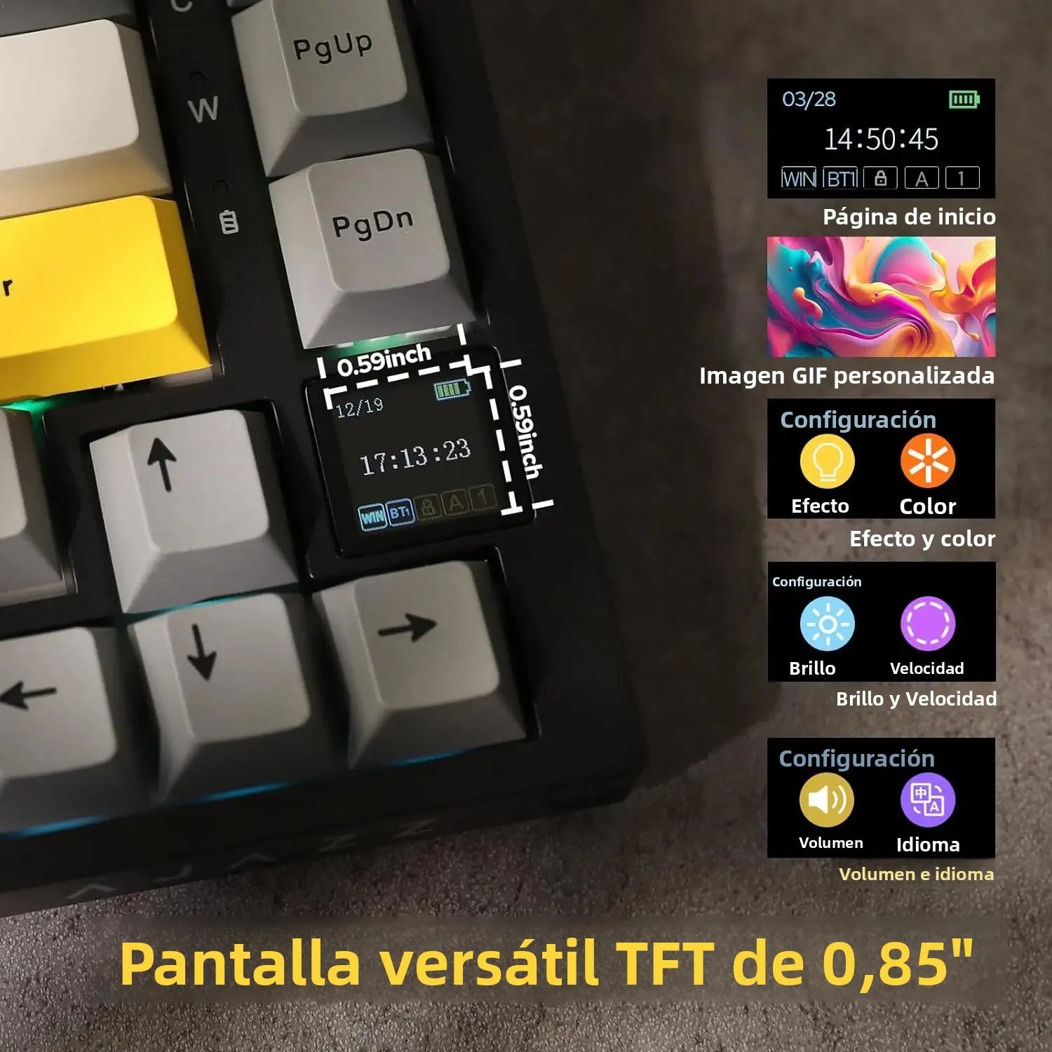 AJAZZ AK820 PRO Wireless Mechanical Keyboard
