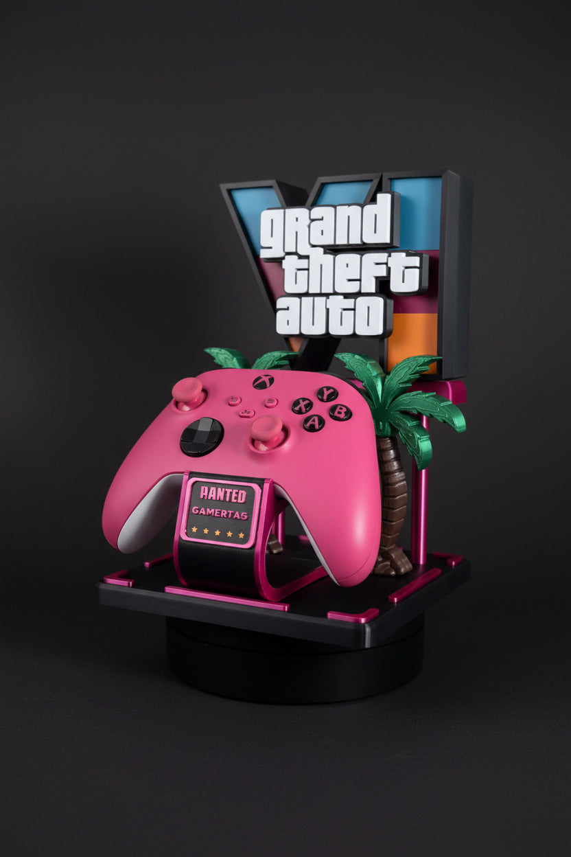 GTA VI Controller Stand — PS5, Xbox & PC Compatible