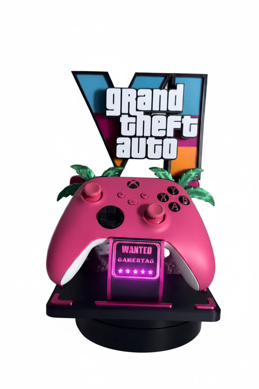 GTA VI Controller Stand — PS5, Xbox & PC Compatible