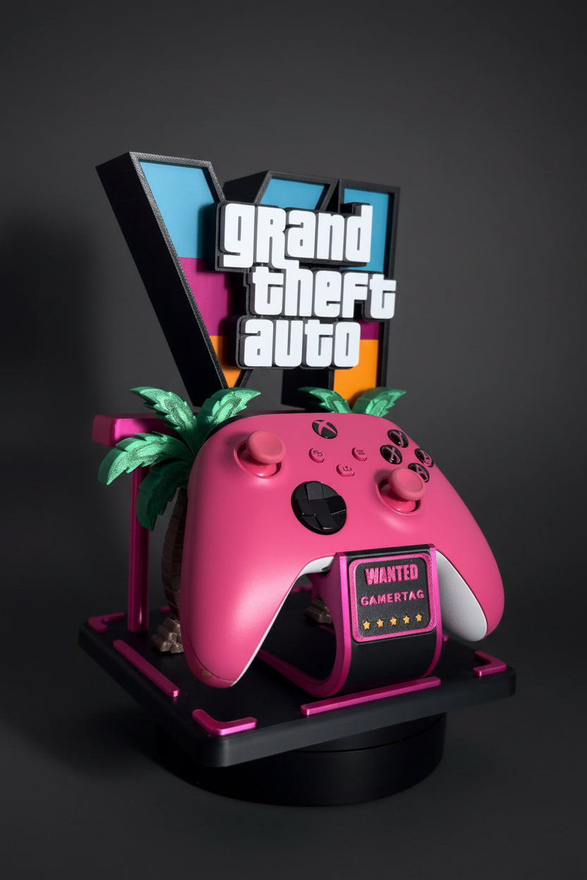GTA VI Controller Stand — PS5, Xbox & PC Compatible