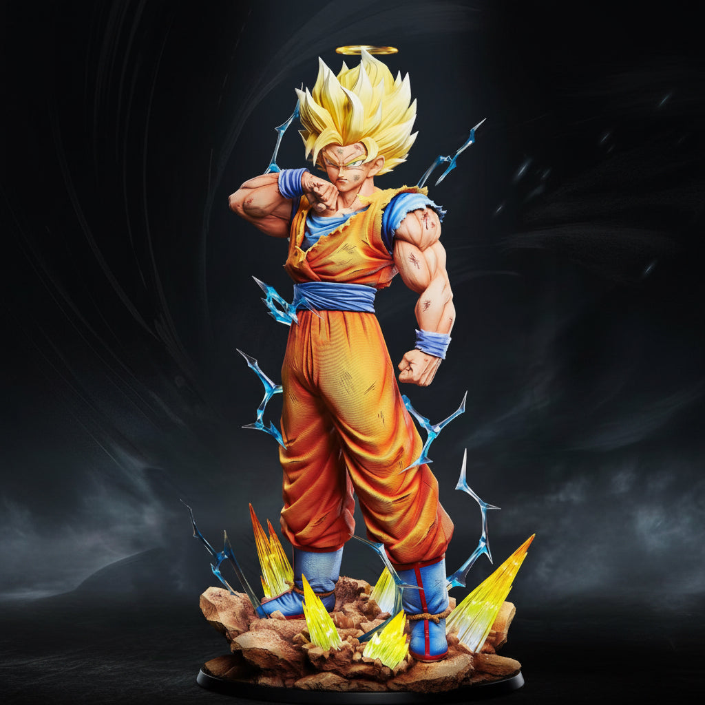 Dragon Ball Z Goku 3D Printed Collectible Sculpture