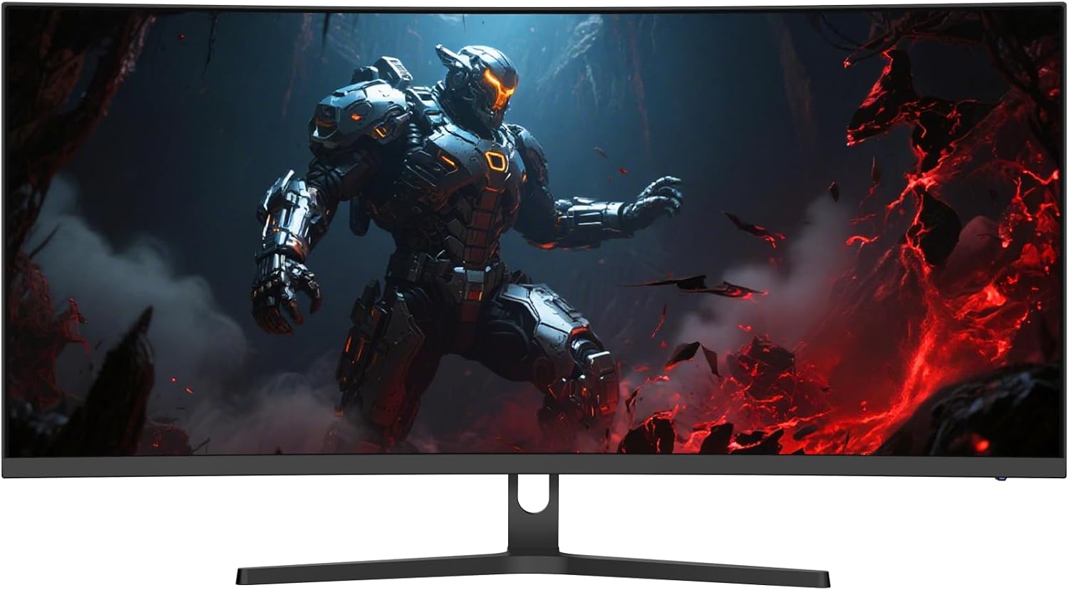 Amzfast 34" Curved Gaming Monitor — UWQHD 3440x1440, 240Hz, 1ms, HDR 400, HDMI 2.1
