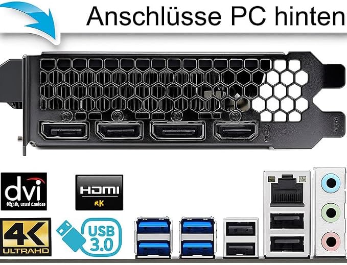 Shinobee Gamer PC — Ryzen 7 5700X, RTX 5060, 32GB DDR4, 1TB SSD, Windows 11